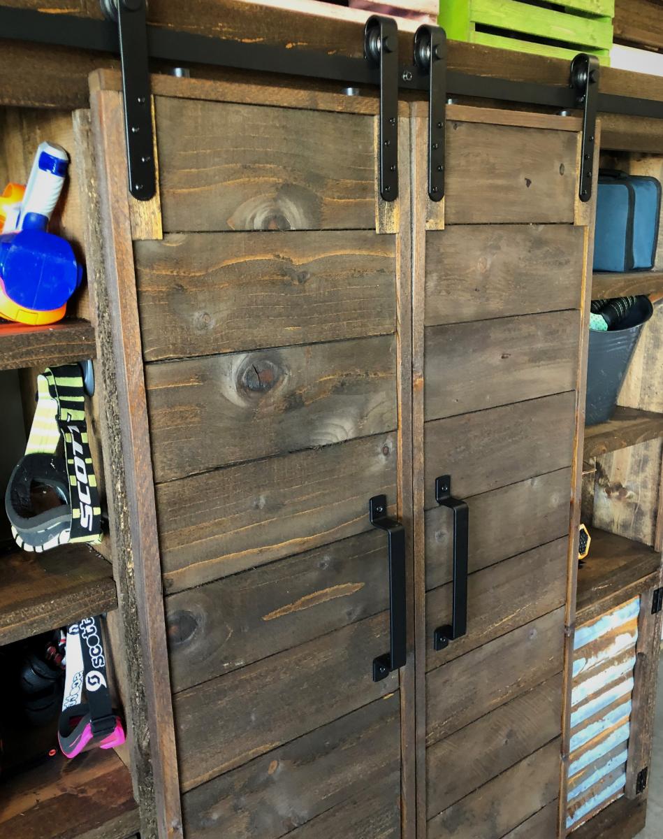 Barn Door Garage Storage Ana White